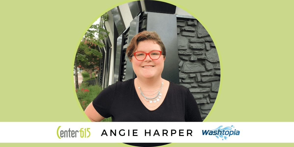 Angie Harper Center 615 member spotlight Washtopia