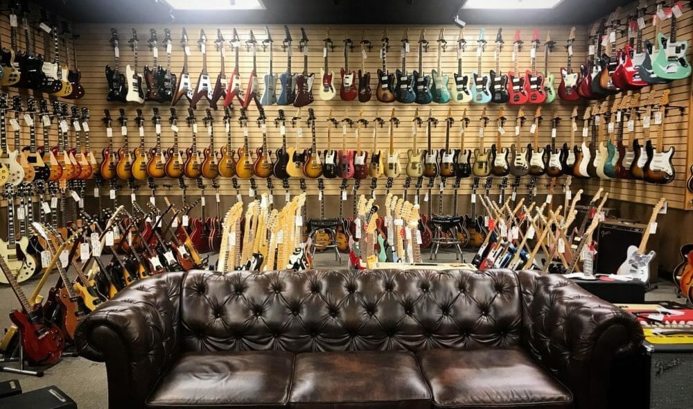 rare guitar showroom